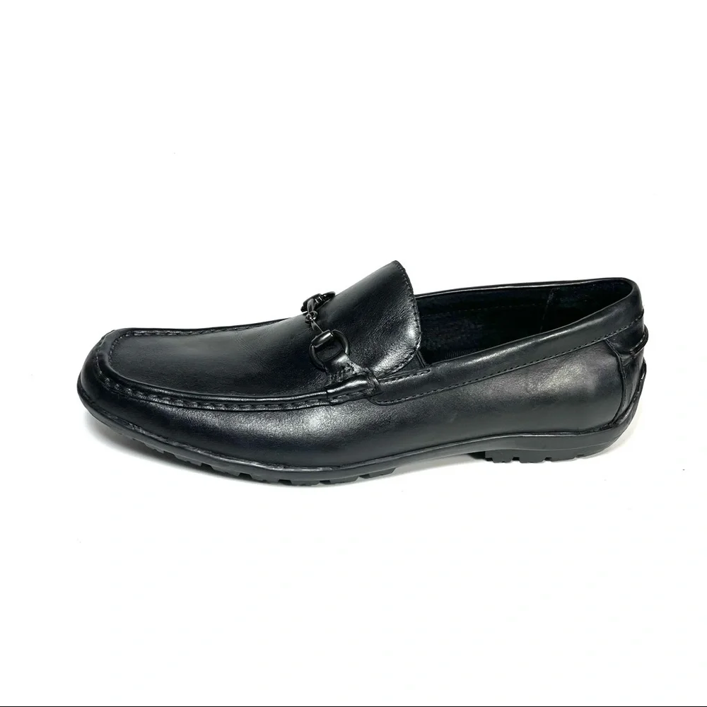 Florsheim‎ Men’s Loafers Horsebit Black Leather Size 11 D